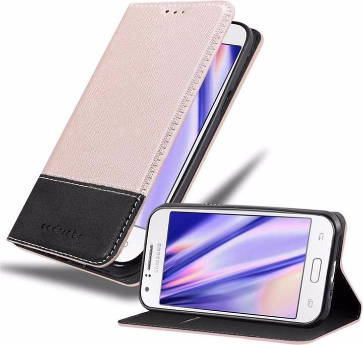 Actual product image Cadorabo Book X Wallet Cover (Samsung Galaxy J1)
