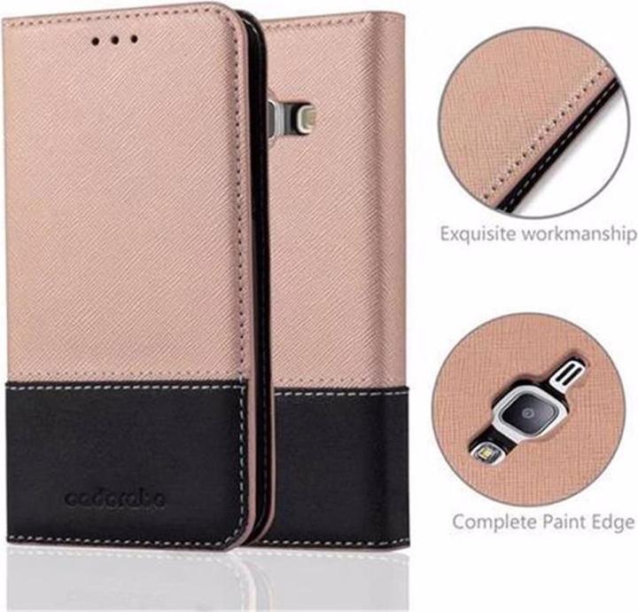 Actual product image Cadorabo Book X Wallet Cover (Samsung Galaxy J1)