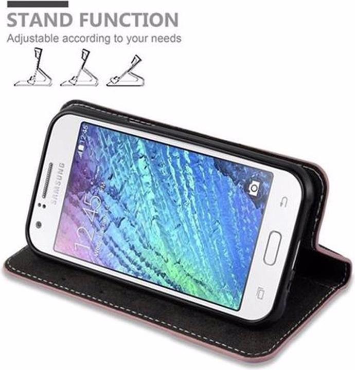 Actual product image Cadorabo Book X Wallet Cover (Samsung Galaxy J1)