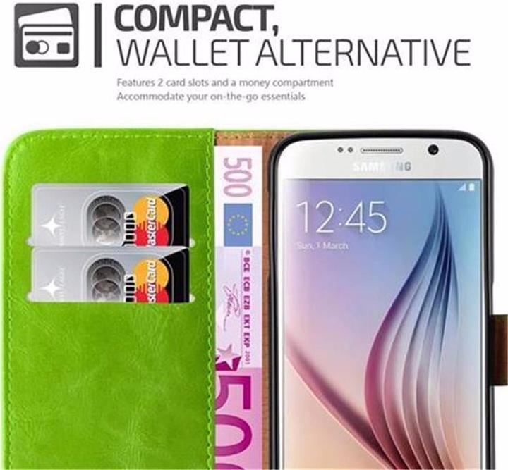 Image du produit Cadorabo Book Couverture de luxe (Samsung Galaxy S6)