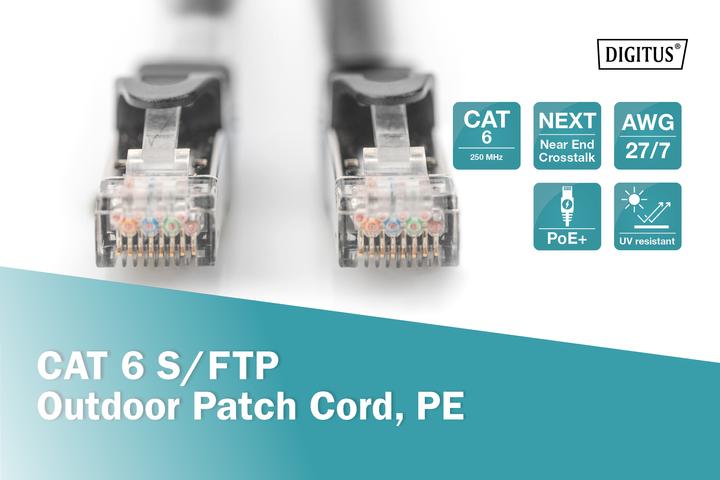 Produktbild Digitus Patchkabel (S/FTP, CAT6, 2 m)