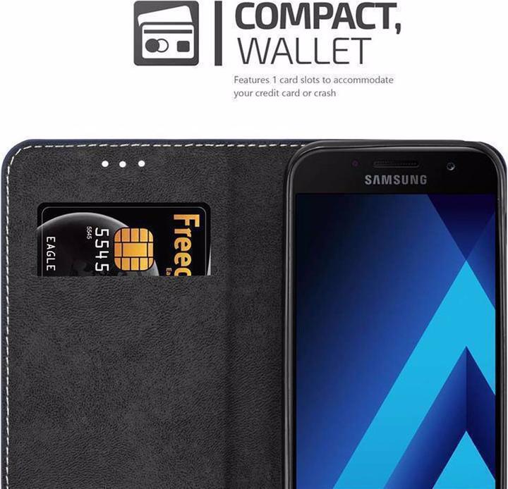 Actual product image Cadorabo Book X Wallet Cover (Samsung Galaxy A3 (2017))