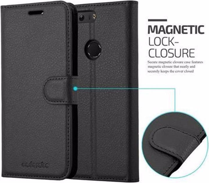 Produktbild Cadorabo Book mit Standfunktion Cover (Honor 8)