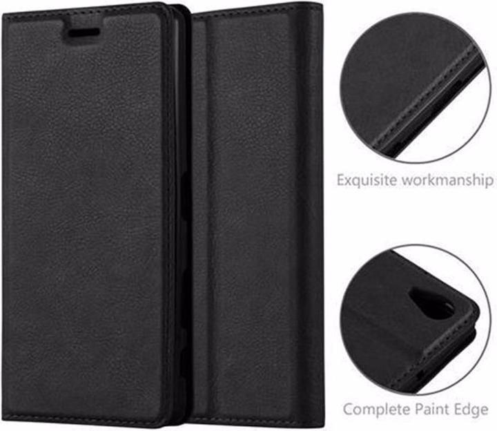 Actual product image Cadorabo Book Invisible Magnet Cover (Sony Xperia X)