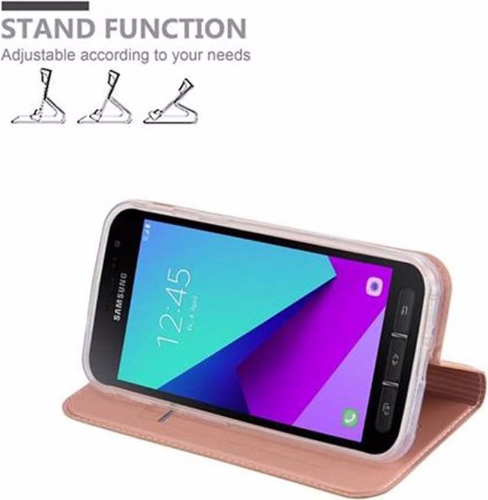 Produktbild Cadorabo Book Classy Style Cover (Samsung Galaxy Xcover 4)