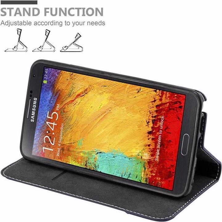 Actual product image Cadorabo Book X Wallet Cover (Samsung Galaxy Note 3)
