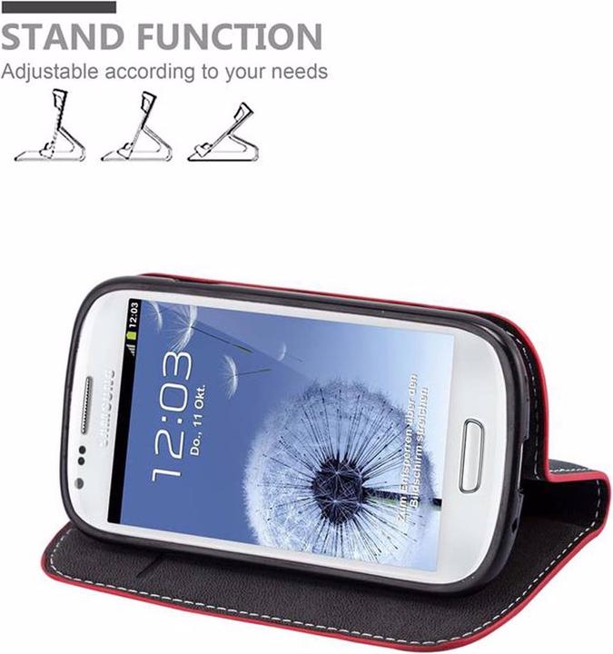 Image du produit Cadorabo Book X-Wallet Cover (Samsung Galaxy S3 Mini)