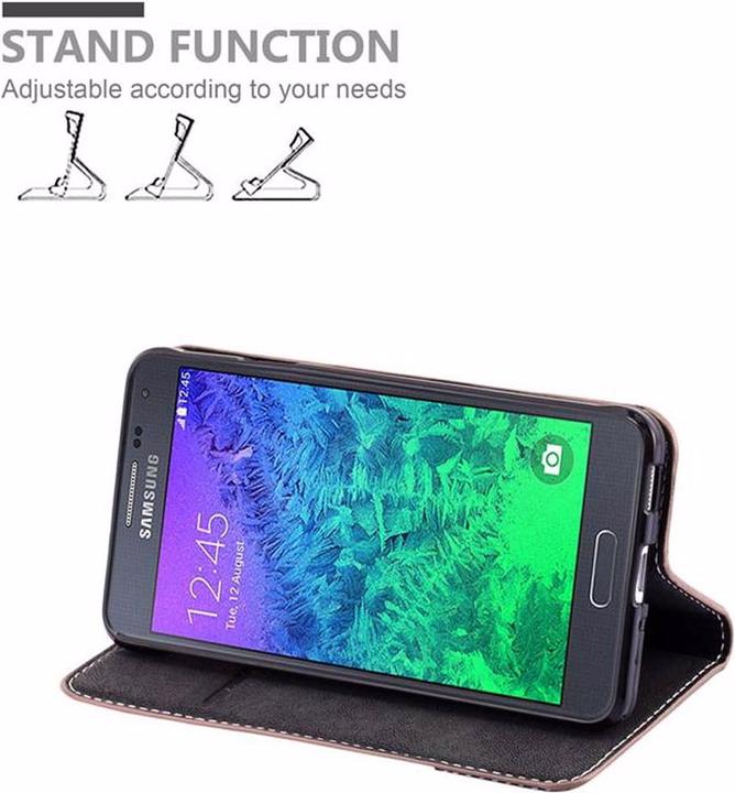 Produktbild Cadorabo Book X-Wallet Cover (Samsung Galaxy Alpha)