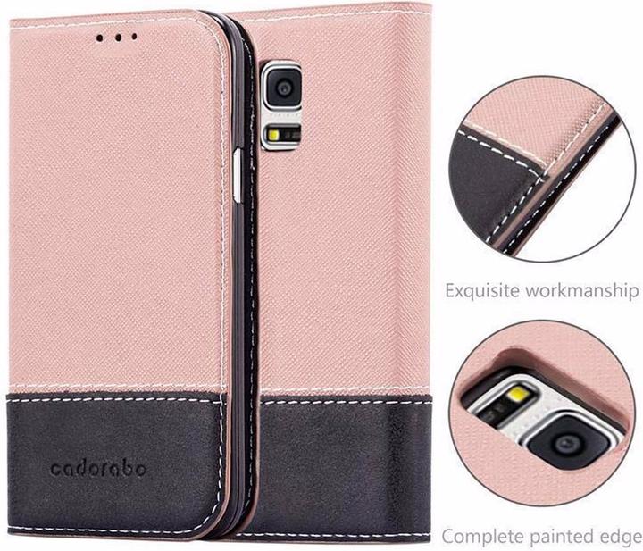 Produktbild Cadorabo Book X-Wallet Cover (Samsung Galaxy S5 Mini, Samsung Galaxy S5 Mini Duos)