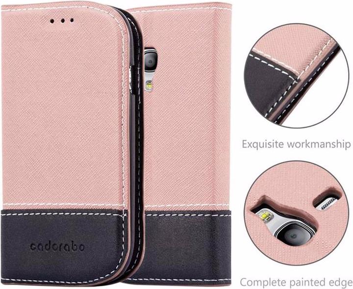 Actual product image Cadorabo Book X Wallet Cover (Samsung Galaxy S3 Mini)