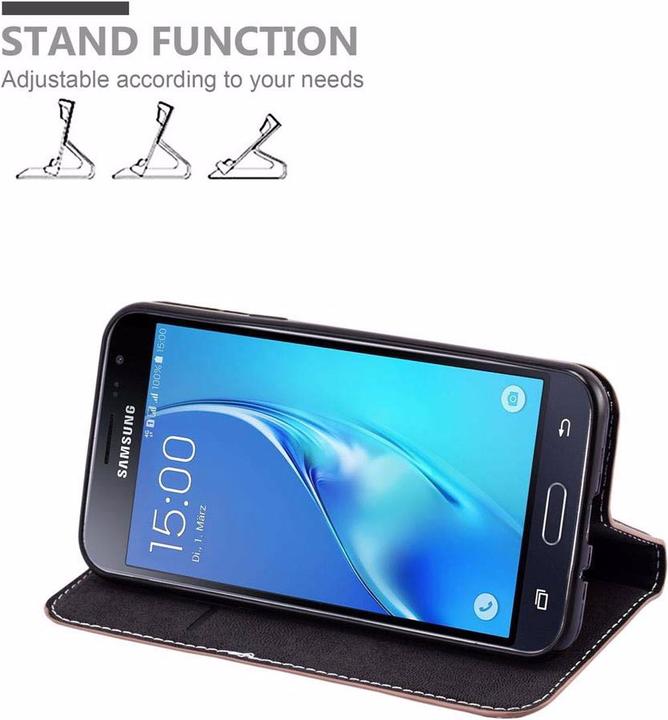 Productafbeelding Cadorabo Boek X Portemonnee Hoesje (Samsung Galaxy J3)