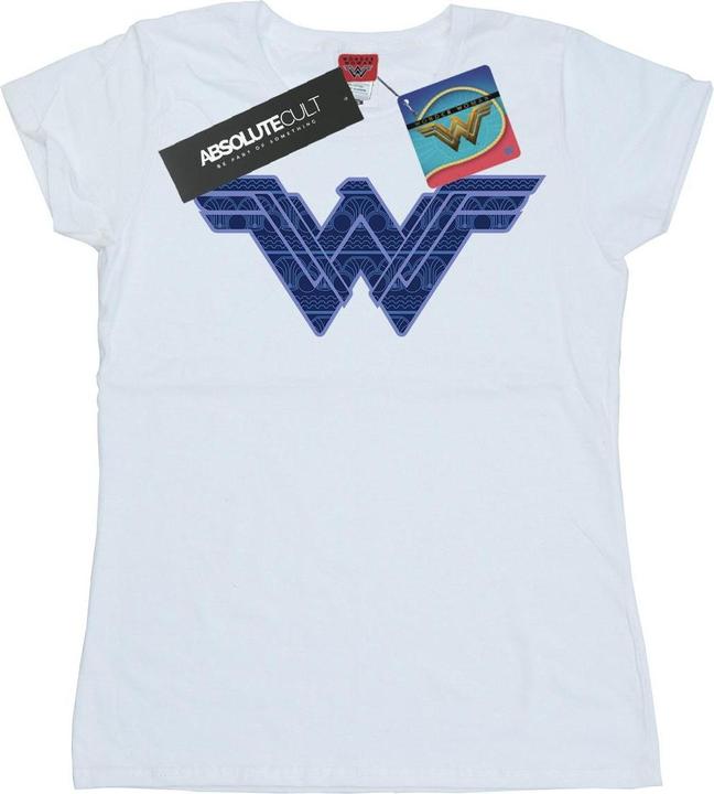 Wonder Woman Pattern Fill Logo TShirt