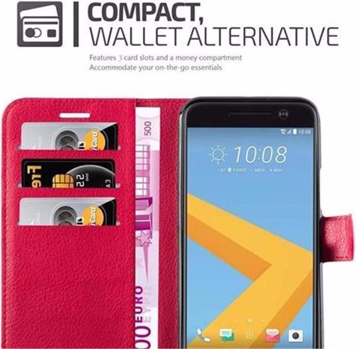 Image du produit Cadorabo Book avec fonction stand Cover (HTC One 10)