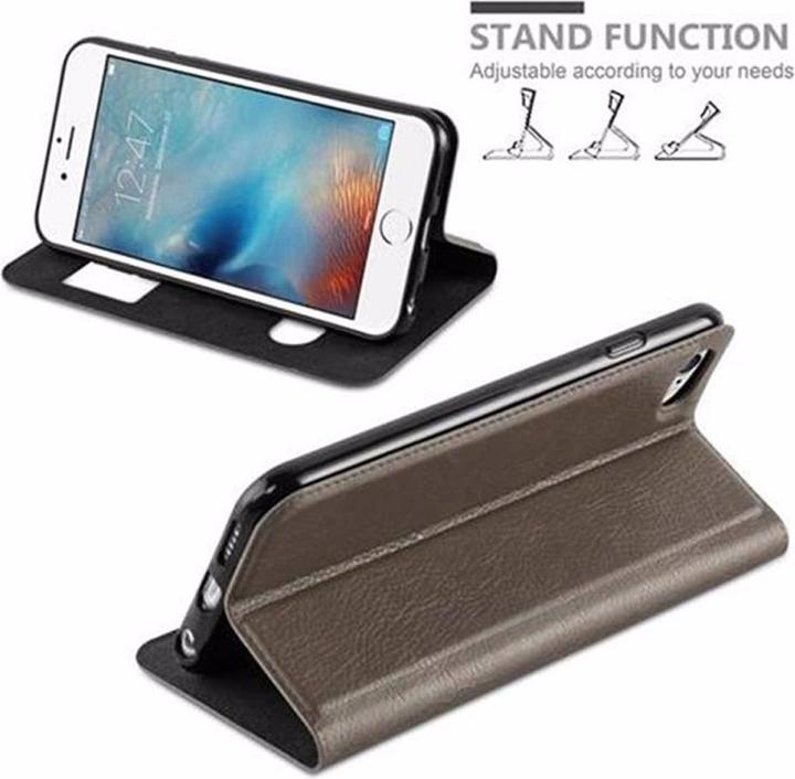 Actual product image Cadorabo Book with View double window cover (Apple iPhone 6)