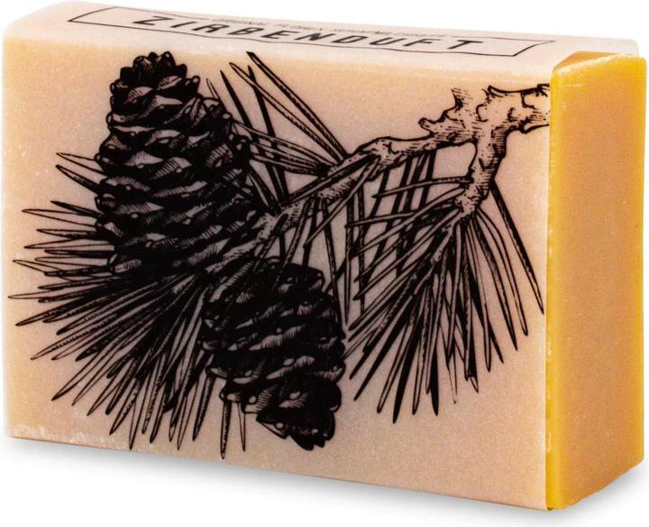 Image du produit ZNatur Gant de toilette & savon au lait de brebis avec parfum d'arolle No.50 (Savon dur)