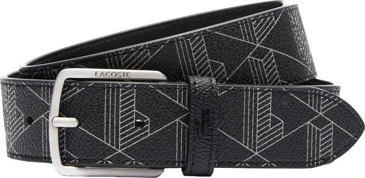 Lacoste Coated Canvas Monogram Belt