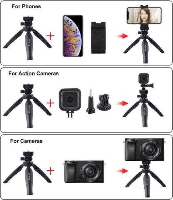 Image du produit Puluz Mini trépied Compact Pro Series (Matières plastiques)