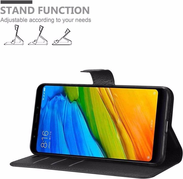 Image du produit Cadorabo Book avec fonction stand Cover (Xiaomi Redmi Note 5)