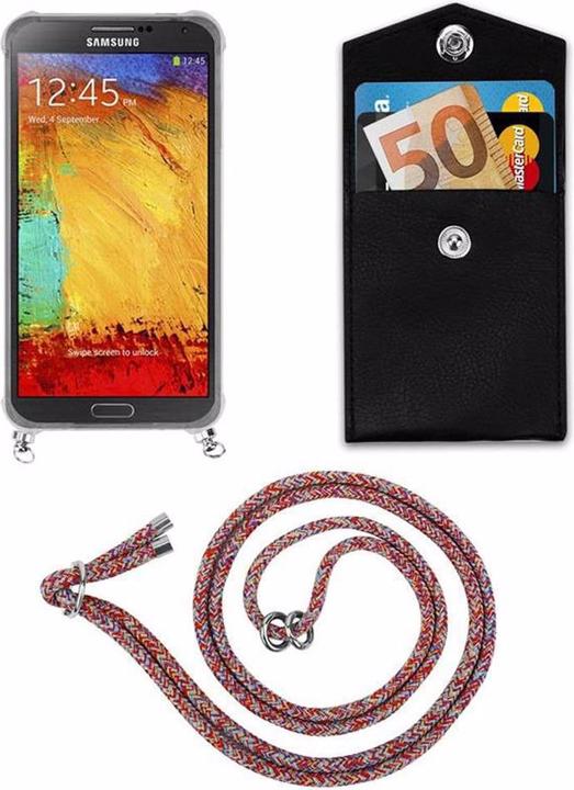 Produktbild Cadorabo TPU Handy Kette SILBER Cover