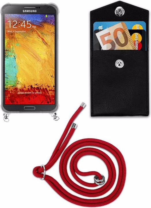 Produktbild Cadorabo TPU Handy Kette SILBER Cover