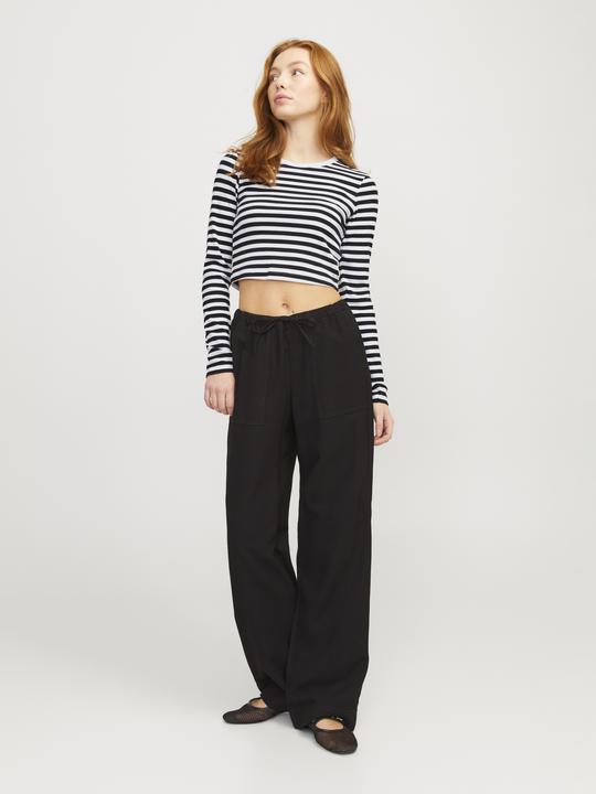 Produktbild JJXX Jxfeline Str Ls Stripe Rib Tee Jrs Noos (XL)