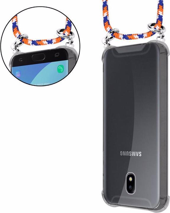 Produktbild Cadorabo TPU Handy Kette SILBER Cover