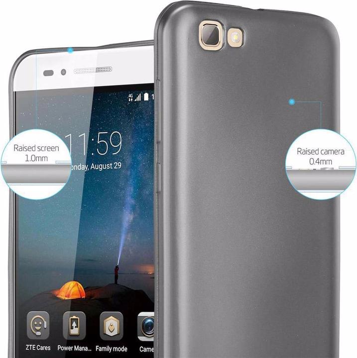 Actual product image Cadorabo TPU Matt Metallic Cover (ZTE Blade A612)
