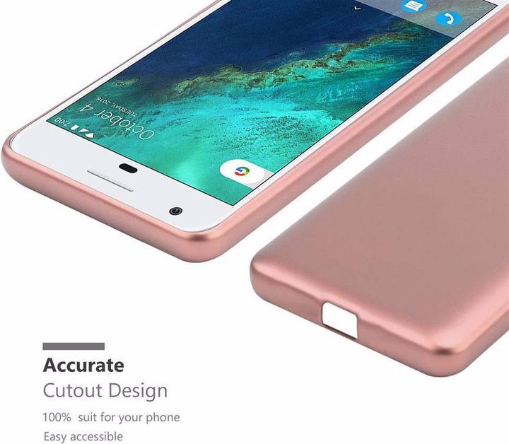 Image du produit Cadorabo Couverture métallique mate TPU (Google Pixel)