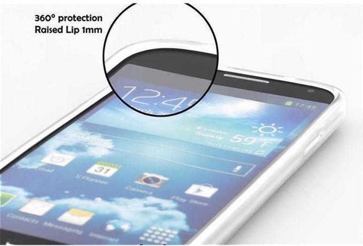 Actual product image Cadorabo TPU X-Line Cover (Microsoft Lumia 850)