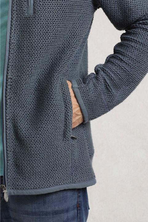 Actual product image Weird Fish Mens Transom Zip Macaroni Eco Friendly Jacket (S)