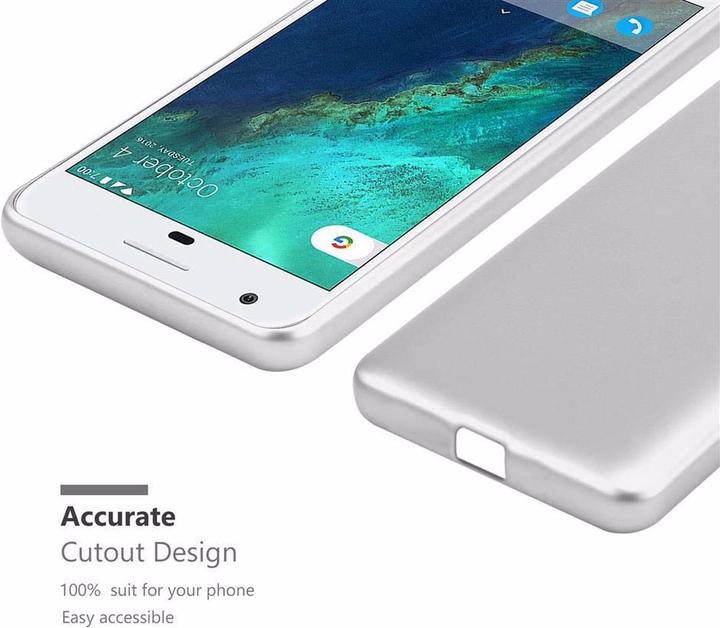 Productafbeelding Cadorabo TPU Matte Metallic hoes (Google Pixel)