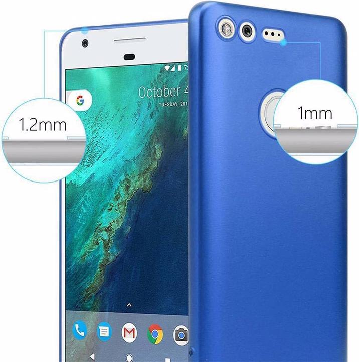Productafbeelding Cadorabo TPU Matte Metallic hoes (Google Pixel)