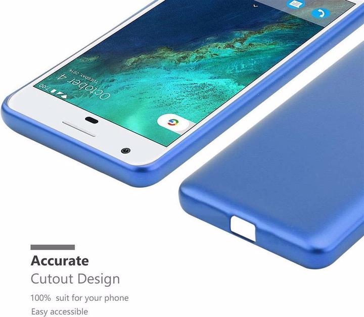Productafbeelding Cadorabo TPU Matte Metallic hoes (Google Pixel)