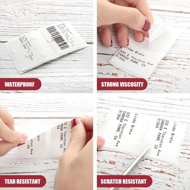Actual product image Phomemo Thermal labels