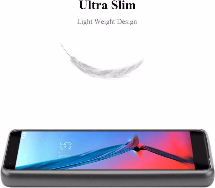 Image du produit Cadorabo Couverture métallique mate TPU (ZTE Blade V9)