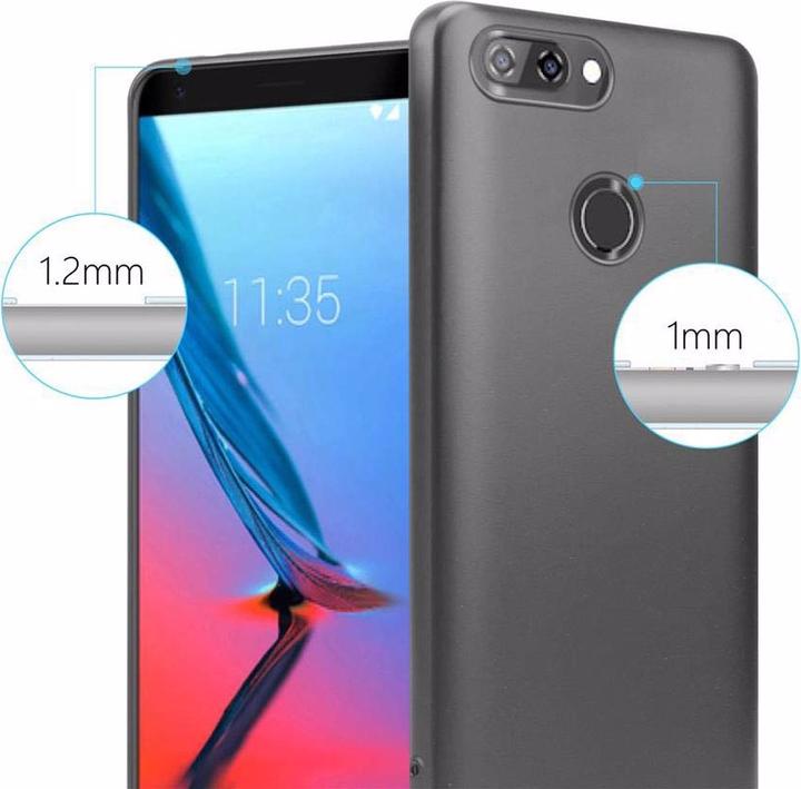 Image du produit Cadorabo Couverture métallique mate TPU (ZTE Blade V9)
