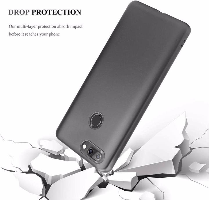 Image du produit Cadorabo Couverture métallique mate TPU (ZTE Blade V9)