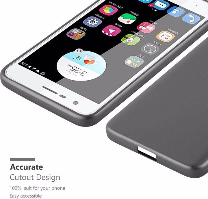 Productafbeelding Cadorabo TPU Matte Metallic hoes (ZTE Blade V8 Mini)