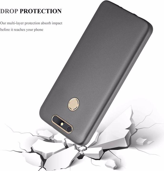 Productafbeelding Cadorabo TPU Matte Metallic hoes (ZTE Blade V8 Mini)