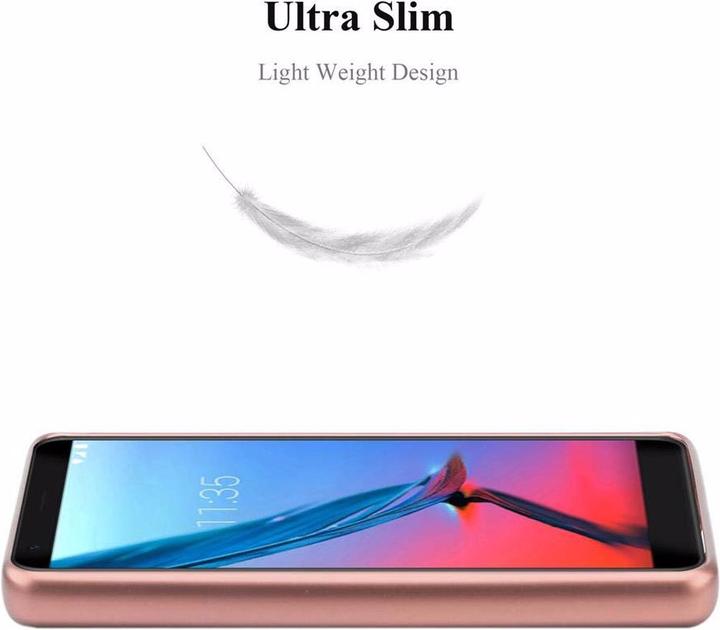 Productafbeelding Cadorabo TPU matte metalen hoes (ZTE Blade V9)