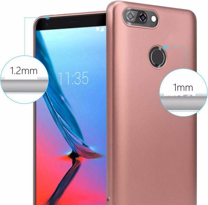 Productafbeelding Cadorabo TPU matte metalen hoes (ZTE Blade V9)