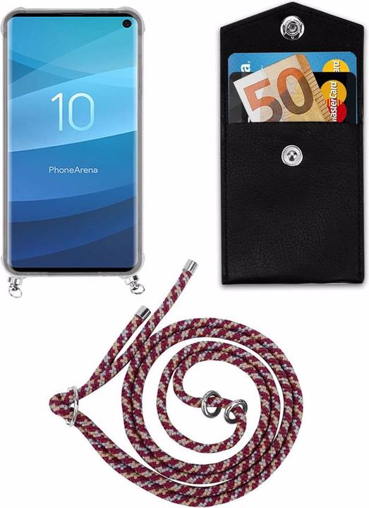 Produktbild Cadorabo TPU Handy Kette SILBER Cover