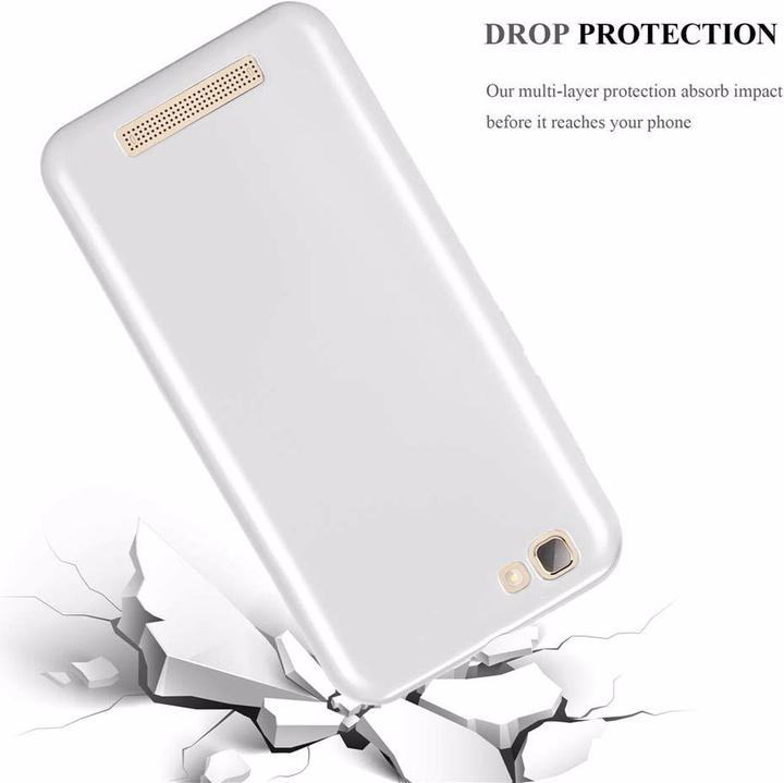 Productafbeelding Cadorabo TPU matte metalen hoes (ZTE Blade A612)