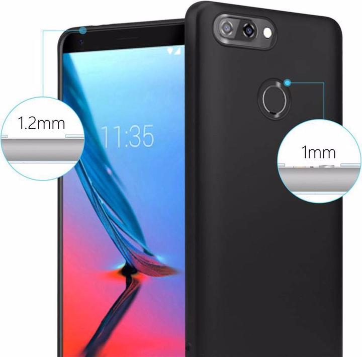 Image du produit Cadorabo Couverture métallique mate TPU (ZTE Blade V9)