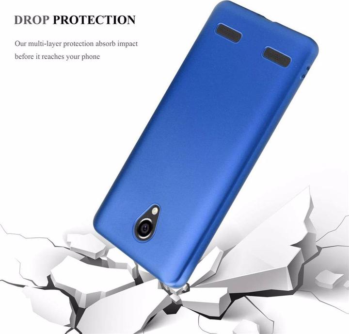 Productafbeelding Cadorabo TPU matte metalen hoes (ZTE Blade L7)