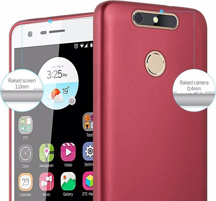 Productafbeelding Cadorabo TPU matte metalen hoes (ZTE Blade V8 Mini)