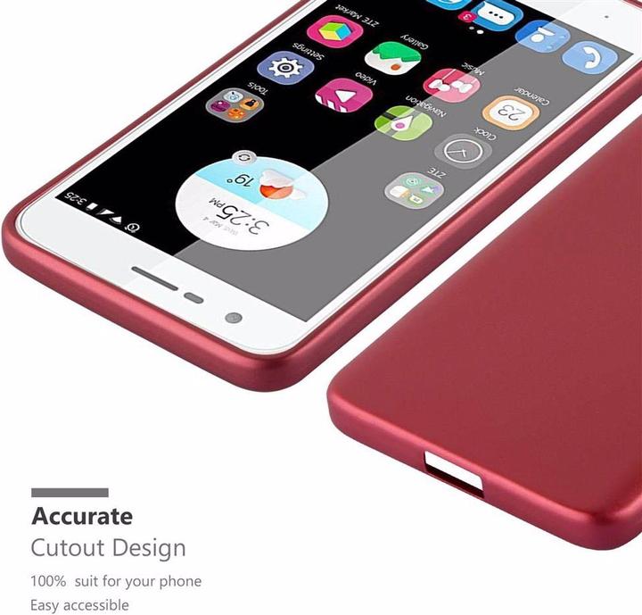 Productafbeelding Cadorabo TPU matte metalen hoes (ZTE Blade V8 Mini)