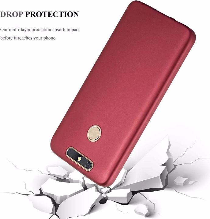 Productafbeelding Cadorabo TPU matte metalen hoes (ZTE Blade V8 Mini)