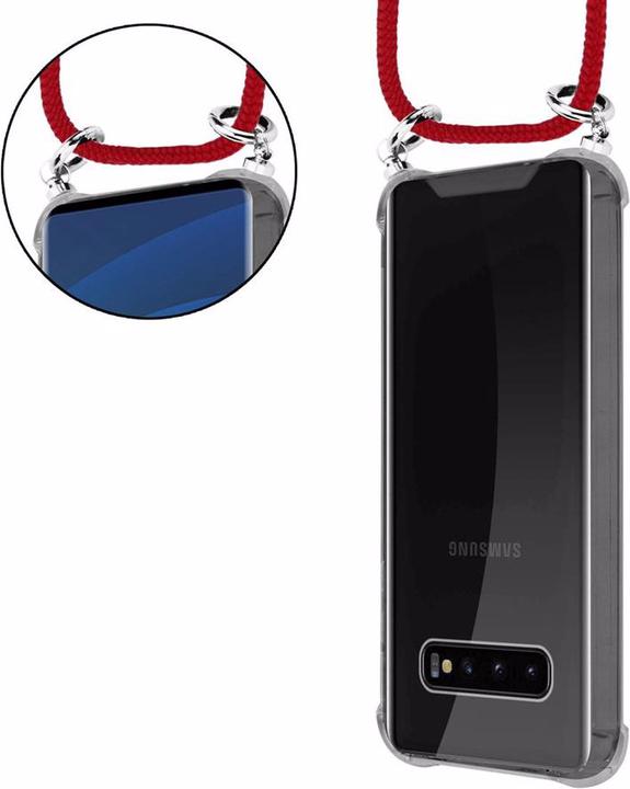 Produktbild Cadorabo TPU Handy Kette SILBER Cover