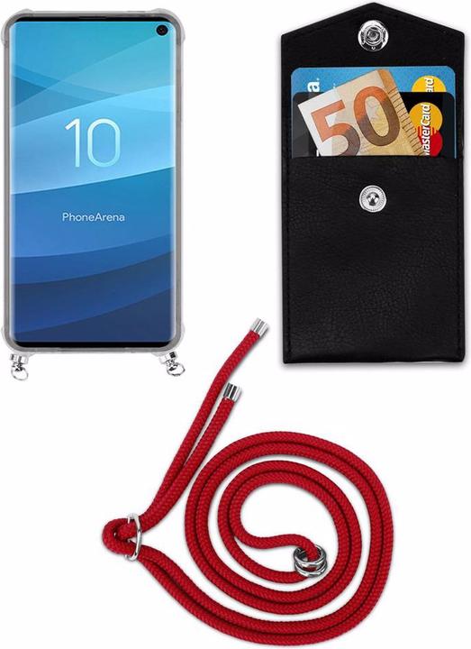 Produktbild Cadorabo TPU Handy Kette SILBER Cover